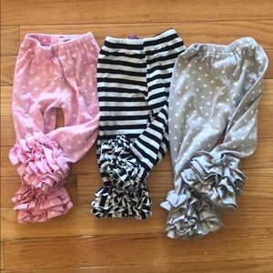 Set of 3 icing pants. GUC